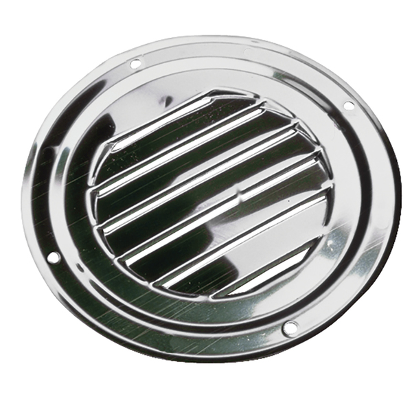 Sea-Dog Stainless Steel Round Louvered Vent - 5" 331425-1